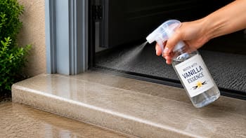 Spraying water with vanilla extract at the home entrance: why it is recommended and what it does