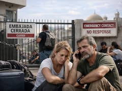 “No sabemos cómo salir”: miles de varados en Oriente Medio con embajadas cerradas y sin vuelos, ¿qué recomienda el Gobierno de España?