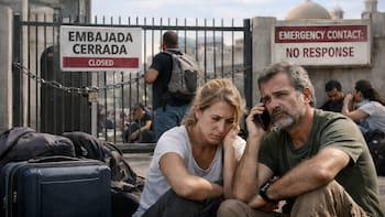 “No sabemos cómo salir”: miles de varados en Oriente Medio con embajadas cerradas y sin vuelos, ¿qué recomienda el Gobierno de España?