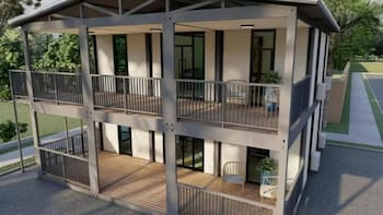 Adiós alquiler: venden casas prefabricadas con dos pisos de acero listas para vivir a menos de 16.000 euros