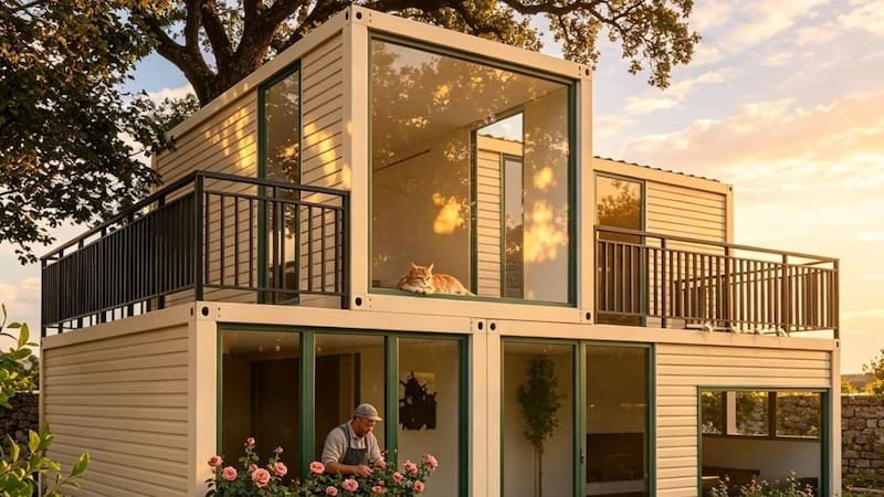 Venden casas prefabricadas por menos de 15.000 euros listas para vivir.