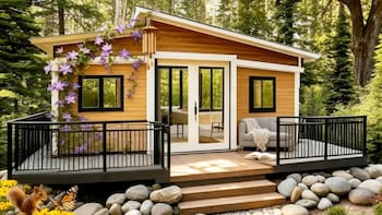 Adiós alquiler: ofrecen una casa prefabricada con cuatro dormitorios y cocina lista para vivir por 9.000 euros