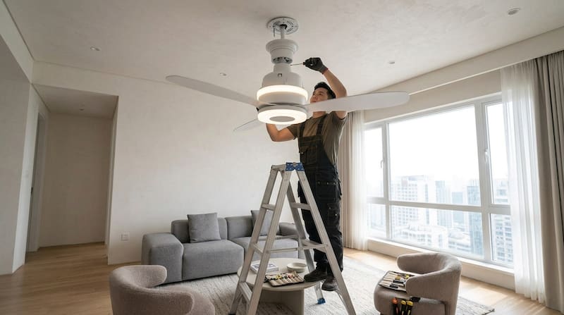 MediaMarkt ofrece ventiladores de techo en descuento: cuenta con un modelo por menos de 13 euros y con luz LED integrada.
