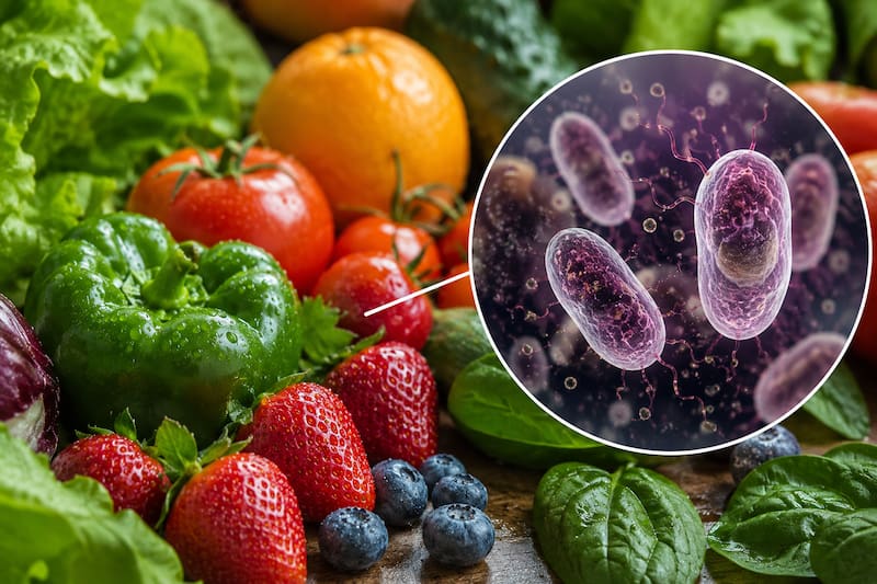 Una correcta manipulación e higiene de los alimentos ayuda a disminuir el riesgo de enfermedades transmitidas por parásitos.