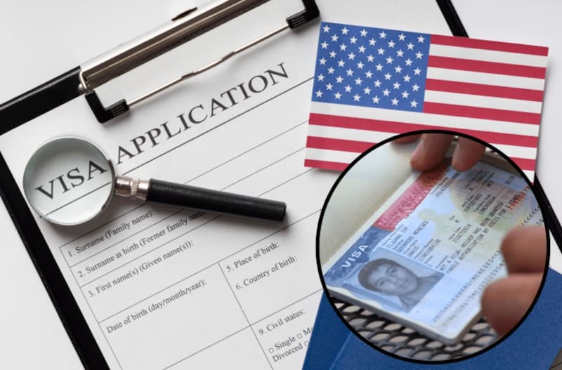 Los extranjeros que quieran solicitar la visa deben consultar en la embajada estadounidense en su país si deben abonar la fianza. Fuente: Archivo.