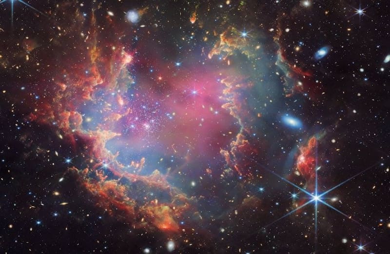 Descubre las Primeras Candidatas a Estrellas Fallidas Fuera de la Vía Láctea (Foto: NASA).