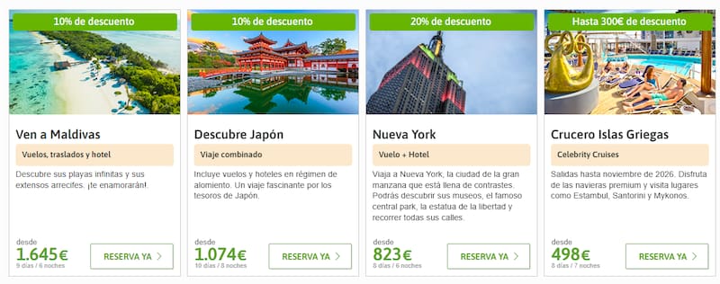 El paquete para viajar a Maldivas incluye vuelos y hospedaje para 8 días. (Fuente: archivo).