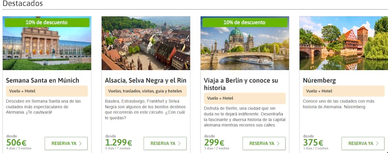 El Corte Inglés ofrece viajes en descuento para conocer el mercadillo navideño de Núremberg.
