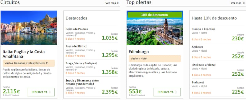 El Corte Inglés anuncia ofertas para viajar a Italia: el paquete incluye vuelos para visitar la Puglia y la Costa Amalfitana.