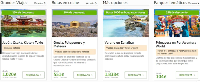 El Corte Inglés lanza ofertas para conocer “la tierra del Olimpo”: incluye vuelo y hotel en Grecia a un bajo coste.