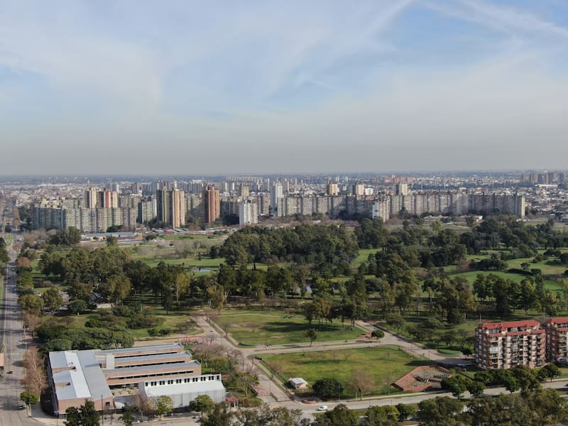 El barrio de Villa Lugano, en el sur de la Ciudad.