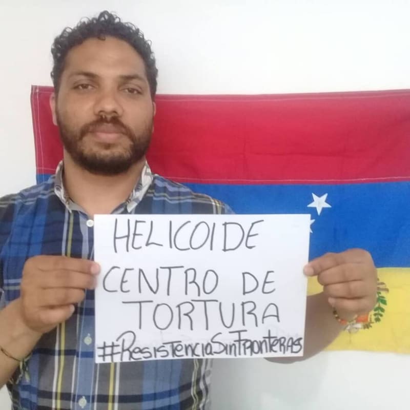 Villca Fernández fue prisionero en El Helicoide de enero de 2016 a junio de 2018.