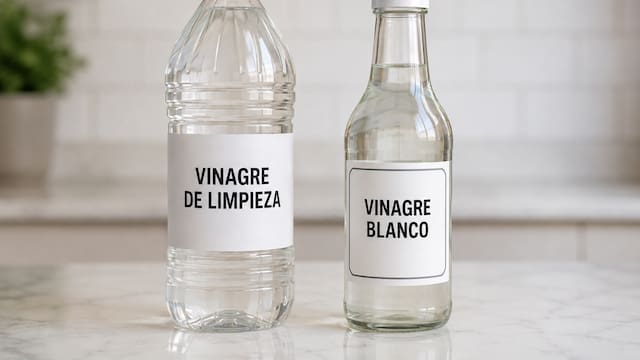 Vinagre de limpieza o vinagre blanco: cuál es más efectivo y qué recomiendan los expertos