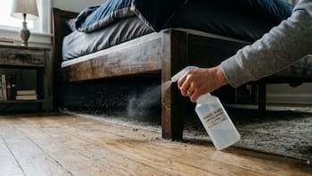 Rociar vinagre debajo de la cama: por qué los expertos recomiendan hacerlo y para qué sirve