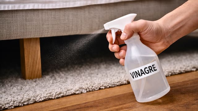 Rociar vinagre debajo de la cama una vez a la semana: por qué hay que hacerlo y para qué sirve