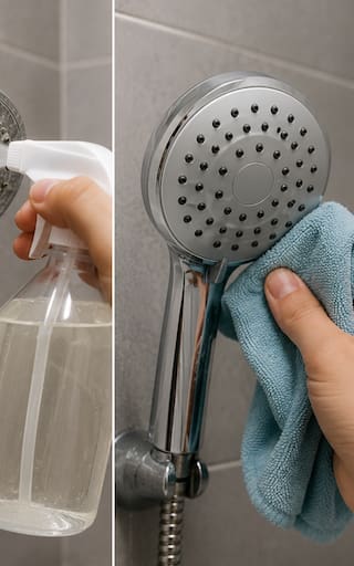Ni vinagre ni bicarbonato: la forma correcta de quitar el SARRO de los orificios de la DUCHA e impedir disminuir la presión