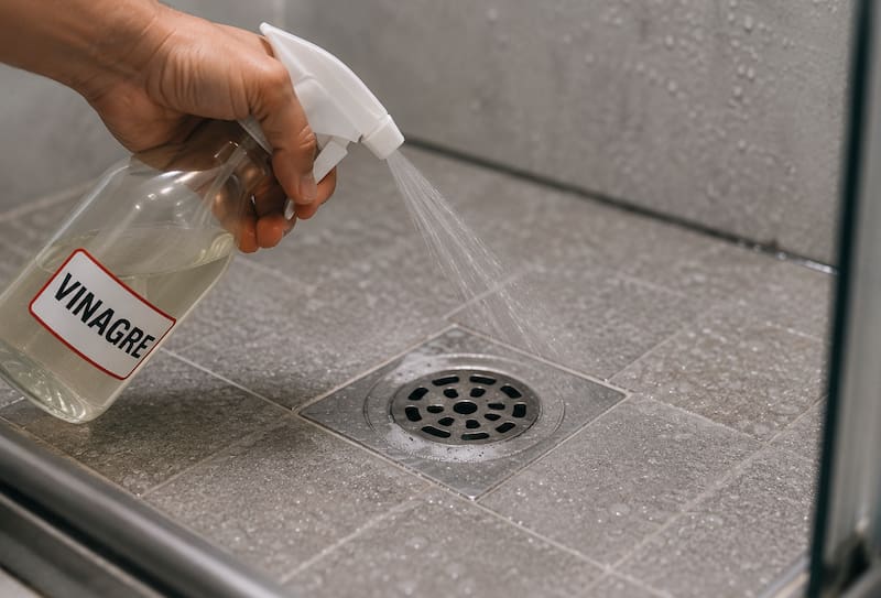 El truco casero que elimina la suciedad del desagüe de las duchas.