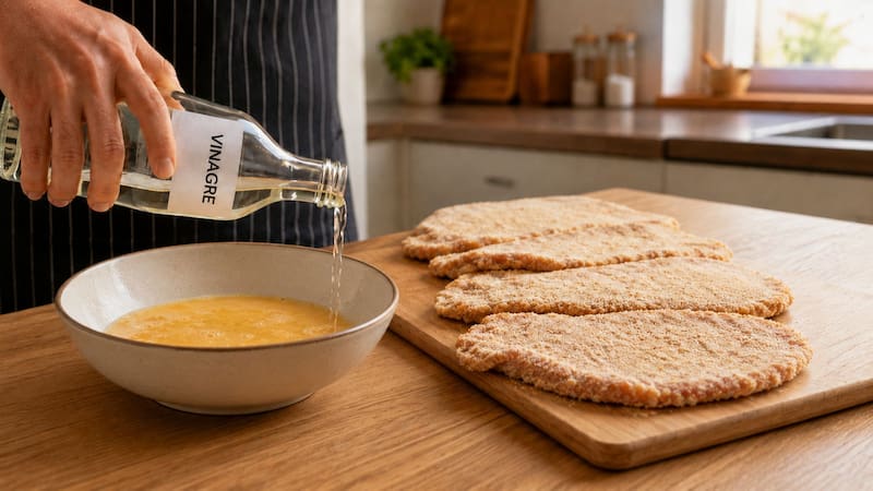 Chorito de vinagre en las milanesas: por qué lo hacen los restaurantes más famosos y para que lo recomiendan.