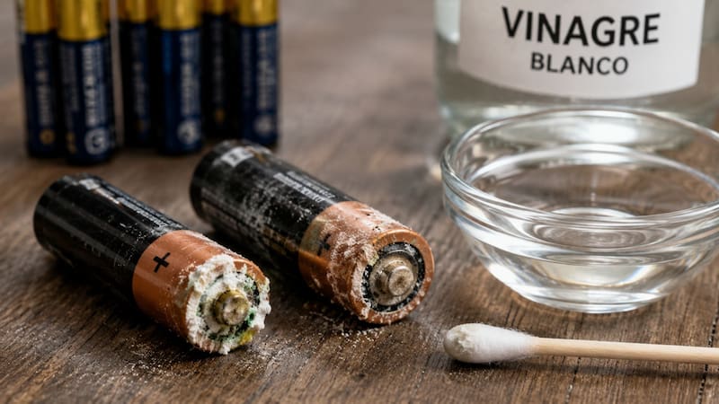 Ponerle vinagre a las pilas AA y AAA: para qué sirve y por qué lo recomiendan