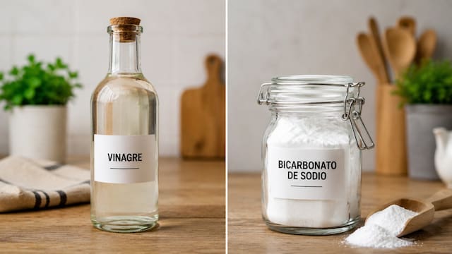 Bicarbonato de sodio o vinagre: ¿cuál limpia mejor y qué recomiendan los expertos?