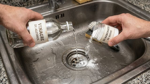 Echar vinagre y bicarbonato en los desagües de la casa: para qué sirve y por qué lo recomiendan los expertos