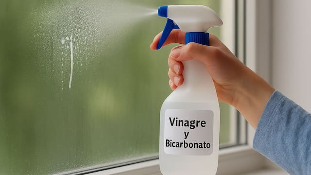 Mezclar bicarbonato con vinagre: para qué sirve y por qué recomiendan ponerlo en los rieles de la ventana