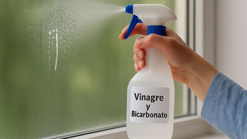 Truco casero de vinagre y bicarbonato