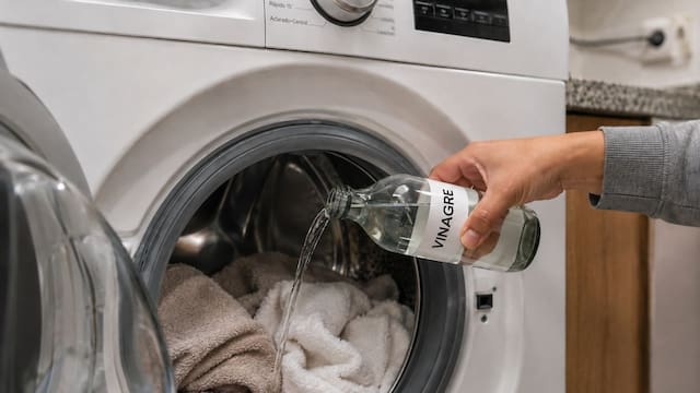 Para qué sirve lavar las toallas con vinagre en la lavadora y por qué recomiendan hacerlo una vez al mes