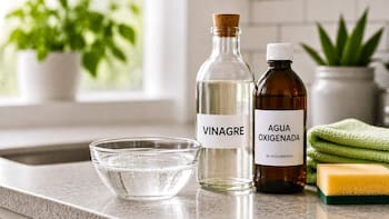 Para qué sirve mezclar vinagre con agua oxigenada y por qué lo recomiendan