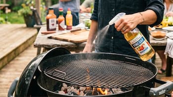 Spraying vinegar on the grill: what it does and why experts recommend it