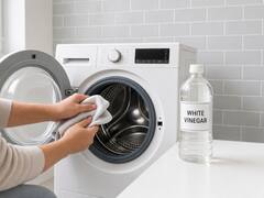 Cleaning a washing machine with white vinegar: How to do it properly, according to experts