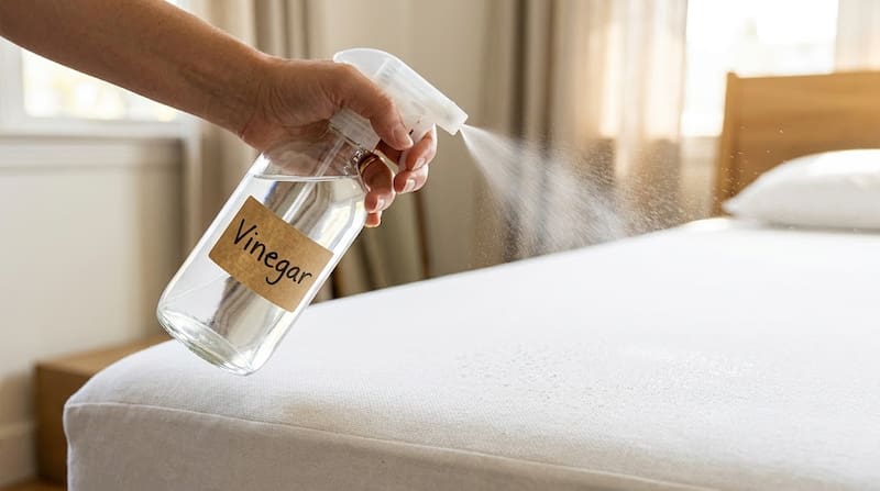 Its main benefit is that it can be used dry, which avoids adding excess moisture to the mattress.
