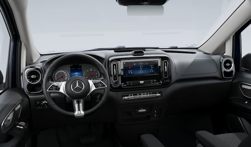 Esta novedosa furgoneta de Mercedes-Benz es perfecta para los viajes: es una van 4x4 con diseño moderno y asientos ergonómicos.