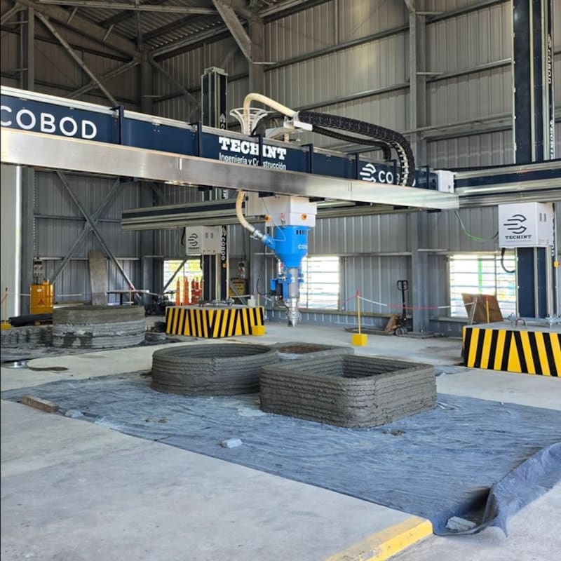 Viviendas construidas con impresión 3D