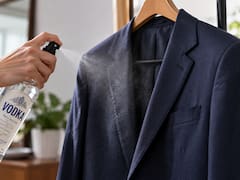 Rociar vodka sobre la ropa antes de guardarla: para qué sirve y por qué recomiendan hacerlo