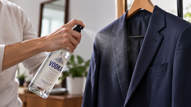 Rociar vodka sobre la ropa antes de guardarla: para qué sirve y por qué recomiendan hacerlo