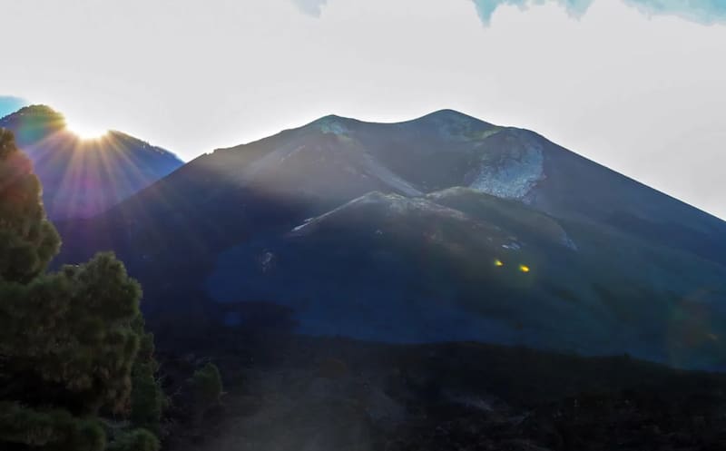 Identifican en el volcán de La Palma microorganismos para estudiar la vida en Marte.
