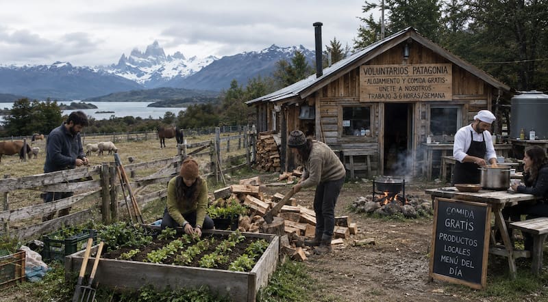 ¿Qué tareas deben realizar los voluntarios durante la estancia?