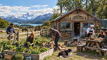 Buscan voluntarios españoles para vivir gratis en la Patagonia: ofrecen alojamiento y comida a cambio de trabajar 30 horas a la semana