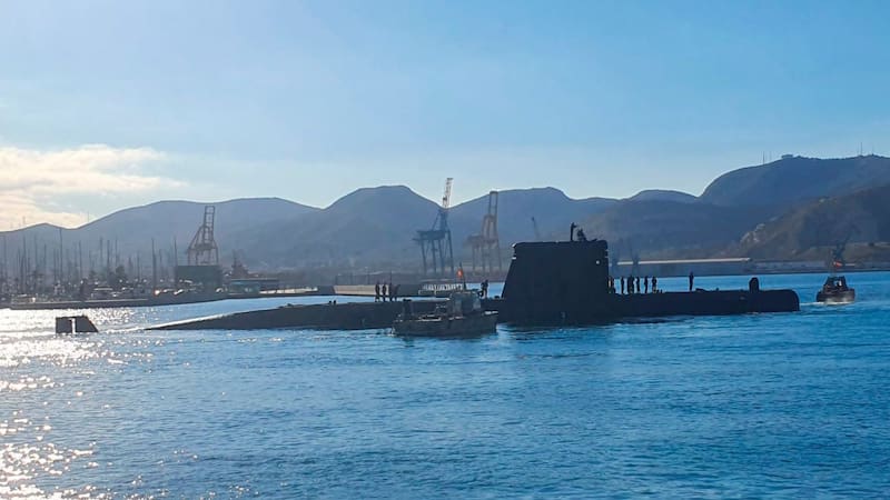 Volvió el submarino más viejo de la Armada: fue producido en el país y es el orgullo nacional