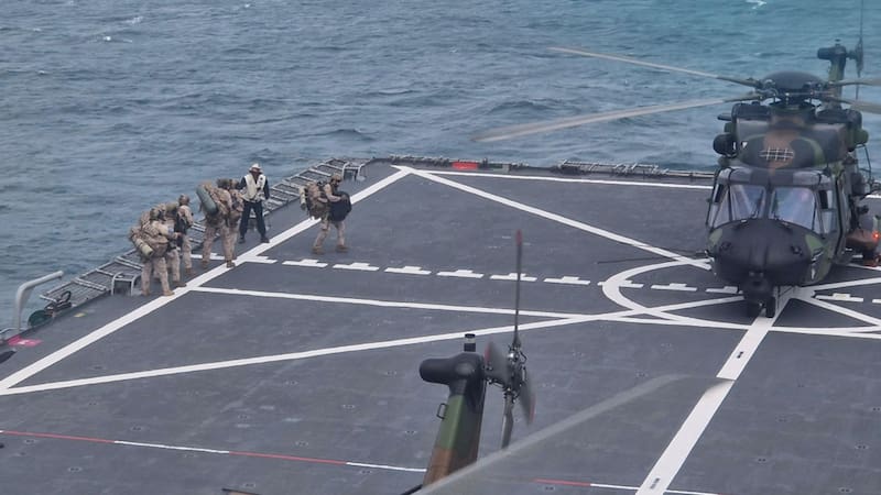 Volvió uno de los buques más importantes de la Armada que fue construido en el país y es la insignia nacional