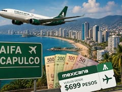 Adiós autopista del Sol | Mexicana lanza vuelos a Acapulco desde el AIFA por 699 pesos