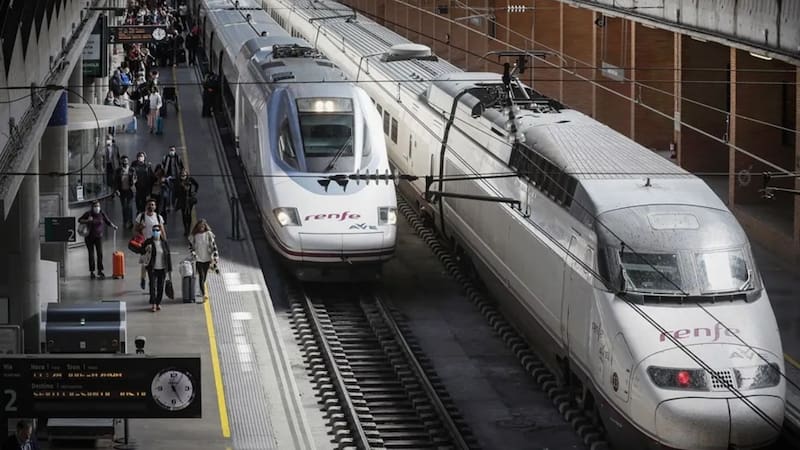Vuelve el servicio de trenes de la línea Madrid-Andalucía tras casi un mes suspendido. Foto: EFE