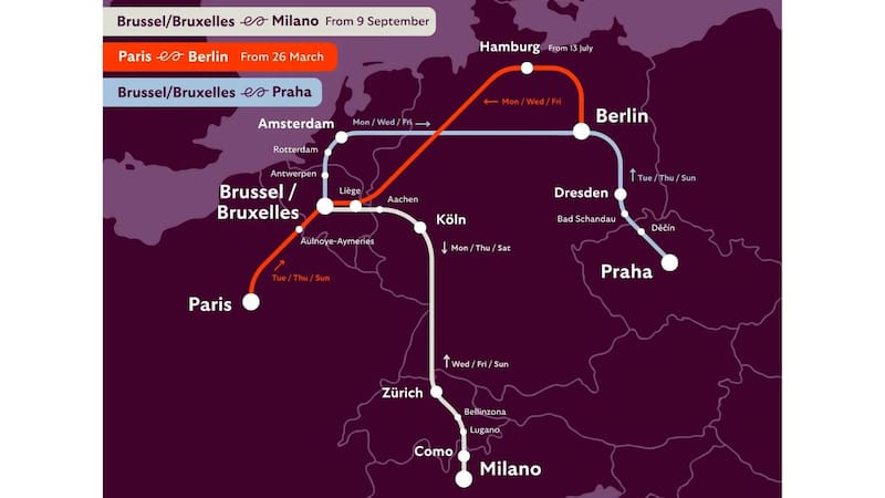 Vuelve una ruta histórica | El tren nocturno que conecta dos capitales regresa y ya tiene fecha. Foto: European Sleeper