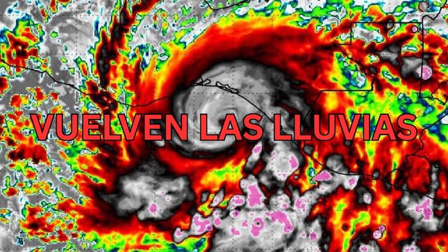 Se cae el cielo este miércoles: un nuevo frente frío dejará intensas lluvias y abundante nubosidad en gran parte del país