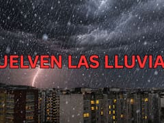 Llega un diluvio con más de 72 horas de tormentas eléctricas, lluvias intensas y vientos inestables