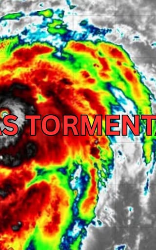Avanza un ciclón con tormentas eléctricas por 48 horas, un muro de nubes negras y ráfagas de viento de 50 km/h