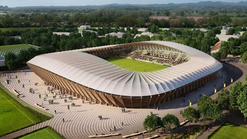 Vuelven los estadios de madera | Pueden albergar a 10.000 personas y prometen revolucionar el fútbol tras el Mundial 2026