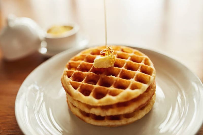 Cómo hacer waffles proteicos en casa.