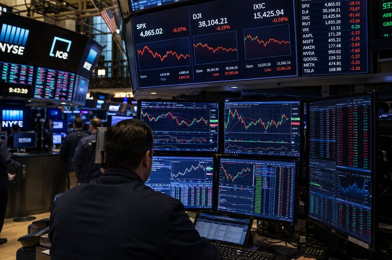 Wall Street (Imagen ilustrativa El Cronista - generada con inteligencia art
